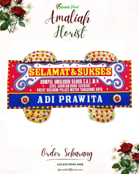 Papan Bunga Ucapan Selamat Damarjati